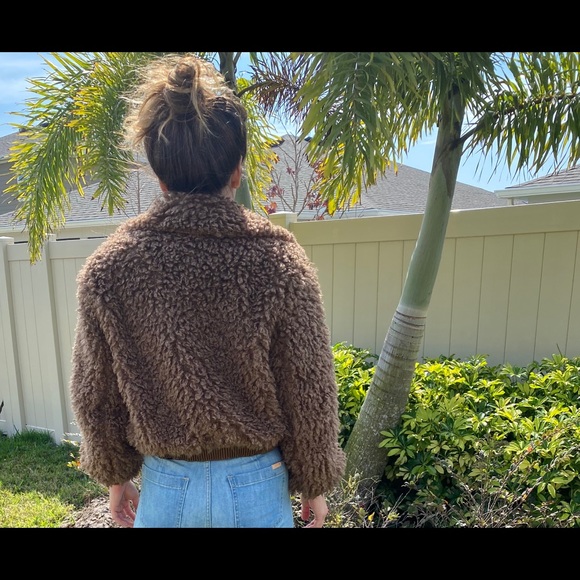 Jackets & Blazers - Brand New ASTR the label teddy bomber